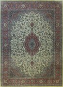 KASHAN BEIGE 9'.0X12'.0 (SOLD)