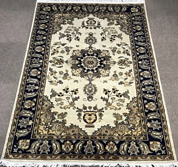 KASHAN BEIGE/BLUE 6.0X4'.1