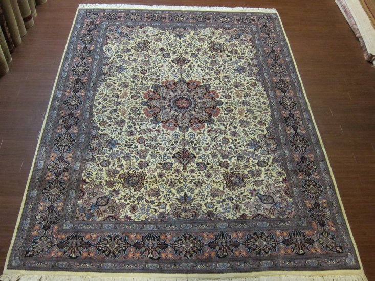 KASHAN BEIGE 11'.0X8'.0 (SOLD) - Click Image to Close