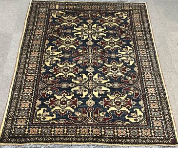 KAZAK BLUE 5'.3X4'.4
