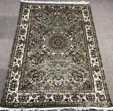 KASHAN GREEN 6.0X4.0