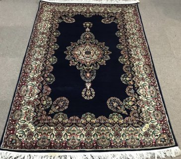 KIRMAN BLUE 6'.5X4'.1