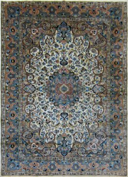 KASHAN BEIGE 9'.0X6'.0 (SOLD)