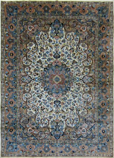 KASHAN BEIGE 9'.0X6'.0 (SOLD) - Click Image to Close