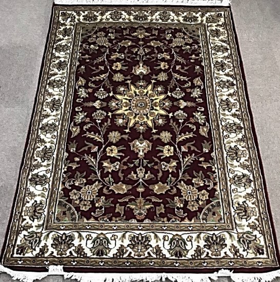 KASHAN RED 6'.0X4'.1 - Click Image to Close