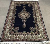KIRMAN BLUE 6'.5X4'.1